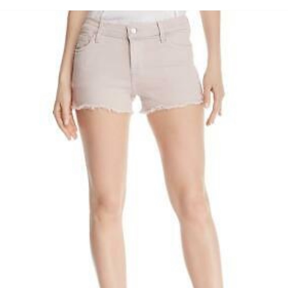 NWT J Brand Denim Cutoff Shorts | Light Pink Raw Hem | Size 26